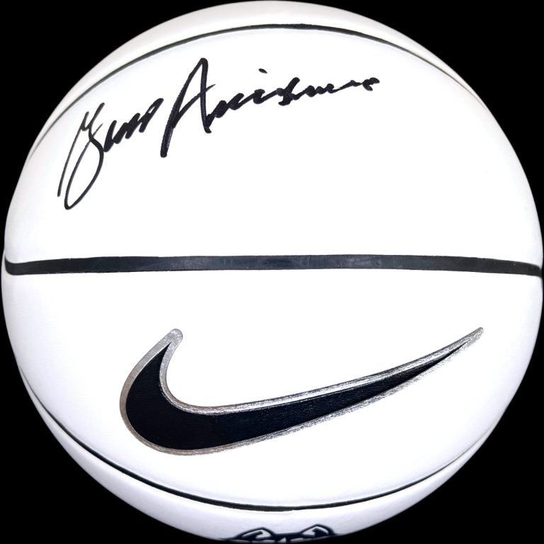 GENO AURIEMMA SIGNED UCONN HUSKIES NIKE BASKETBALL FINAL FOUR CHAMPION JSA