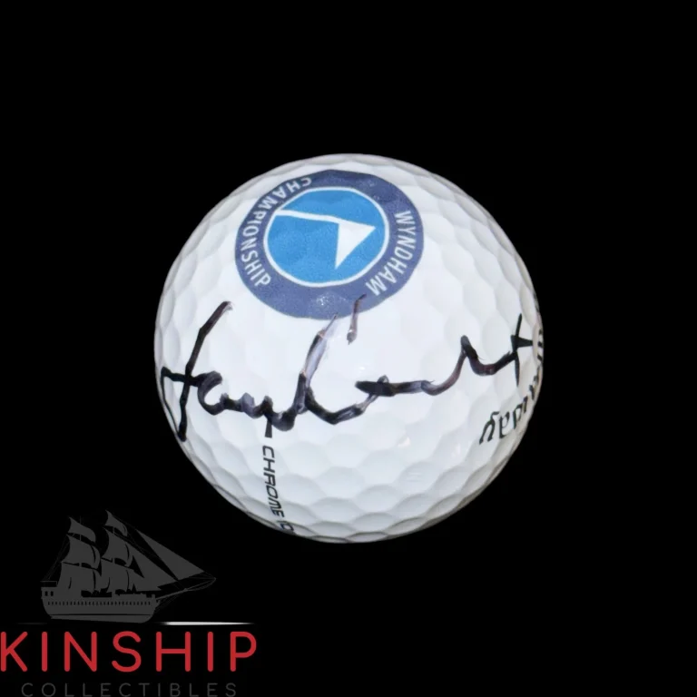 Jordan Spieth signed Wyndham Championship Logo Golf Ball JSA COA Auto A4706