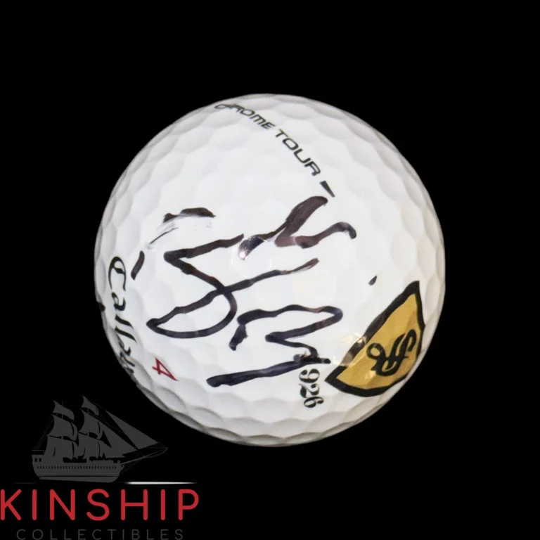 Blades Brown signed Wyndham Championship Logo Golf Ball JSA COA Auto A4707