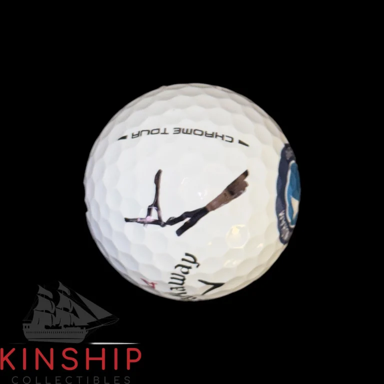 Aaron Rai signed Wyndham Championship Logo Golf Ball JSA COA Auto A4708