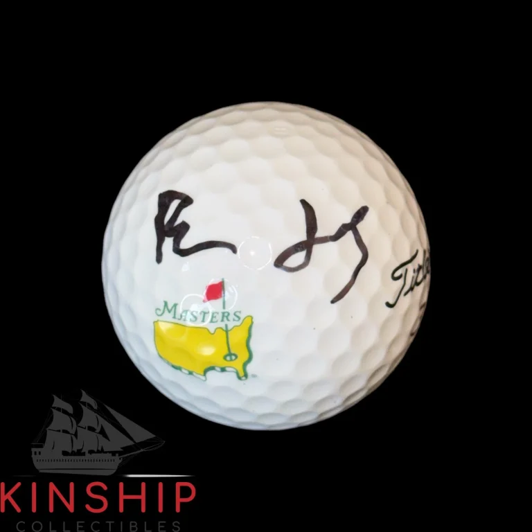 Ben James signed Masters Logo Golf Ball JSA COA Augusta PGA Star Auto A4712