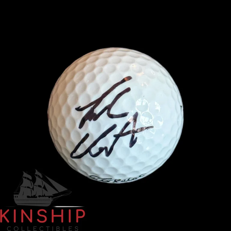 Luke Clanton signed Masters Logo Golf Ball JSA COA Augusta PGA Star Auto A4734