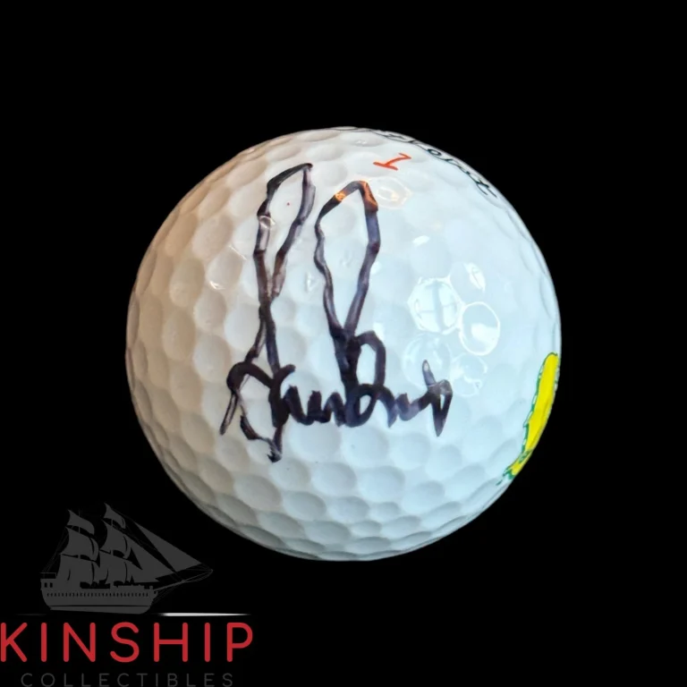 Sam Burns signed Masters Logo Golf Ball JSA COA Augusta PGA Star Auto A4730