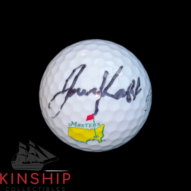 Jake Knapp signed Masters Logo Golf Ball JSA COA Augusta PGA Star Auto A4728