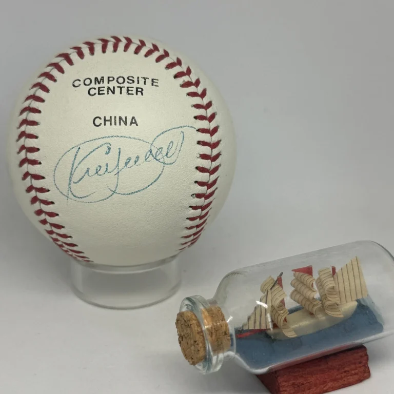 Kirby Puckett signed Official League Baseball JSA LOA Twins HOF Auto A3545