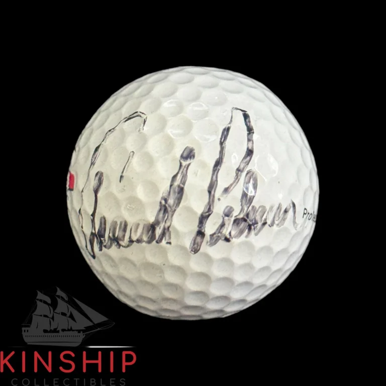 Arnold Palmer signed Masters Logo Golf Ball JSA LOA Augusta PGA Auto A4698