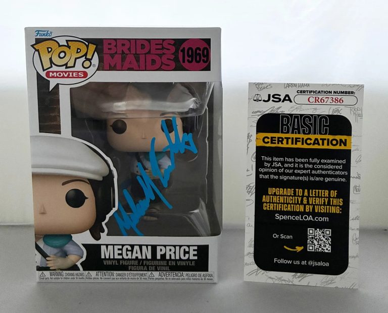 Melissa McCarthy Signed Funko Pop Megan Price Bridesmaids JSA COA