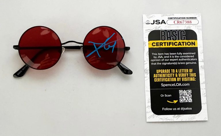 Charlie Cox Signed Glasses Daredevil Born Again JAS COA