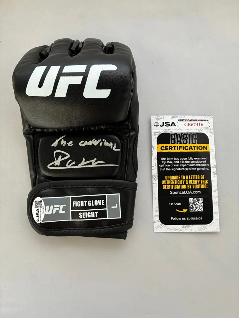 Alexandre Pantoja Signed UFC Glove JSA 1 COA