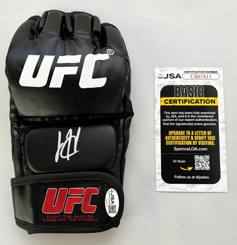 Josh Hokit Signed UFC Glove JSA 2 COA