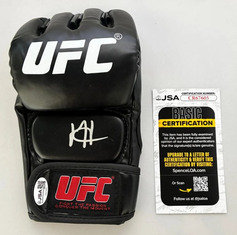 Josh Hokit Signed UFC Glove JSA 8 COA