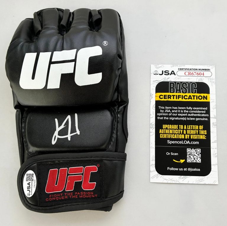 Josh Hokit Signed UFC Glove JSA 9 COA
