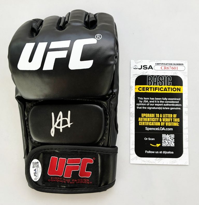 Josh Hokit Signed UFC Glove JSA 12 COA