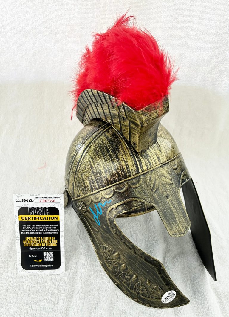 Matt Damon Signed Odysseus Helmet The Odyssey JSA 9 COA