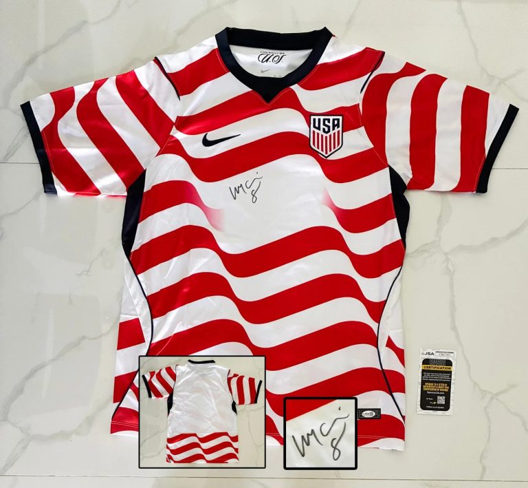 Weston McKennie Signed Jersey Team USA 2026 World Cup JSA COA