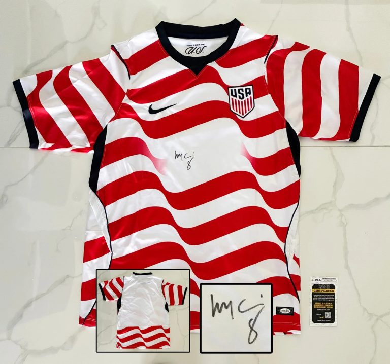 Weston McKennie Signed Jersey Team USA 2026 World Cup JSA 1 COA