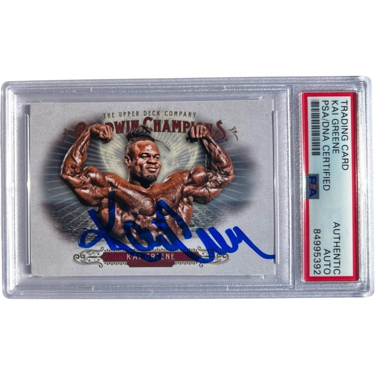 2018 Upper Deck Goodwin Champions #67 Kai Greene Signed PSA/DNA Auto