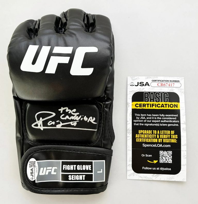 Alexandre Pantoja Signed UFC Glove JSA COA