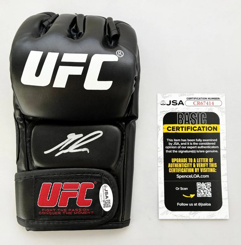 Gable Steveson Signed UFC Glove JSA COA