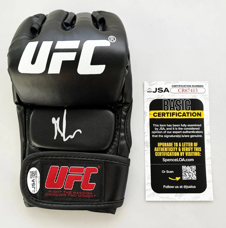 Gable Steveson Signed UFC Glove JSA 1 COA