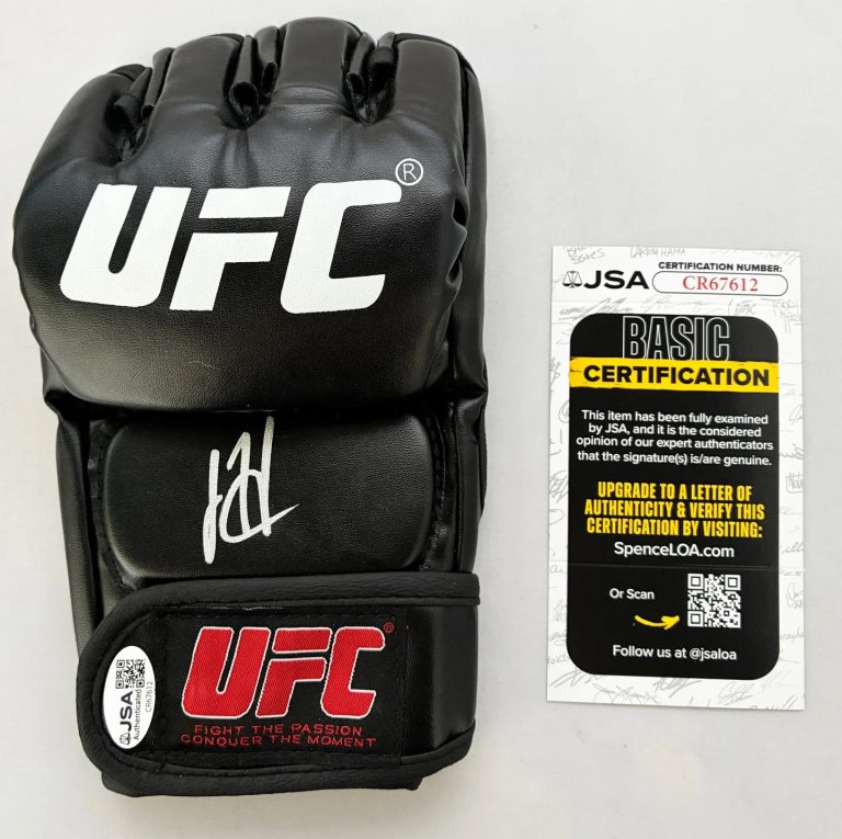 Josh Hokit Signed UFC Glove JSA 1 COA