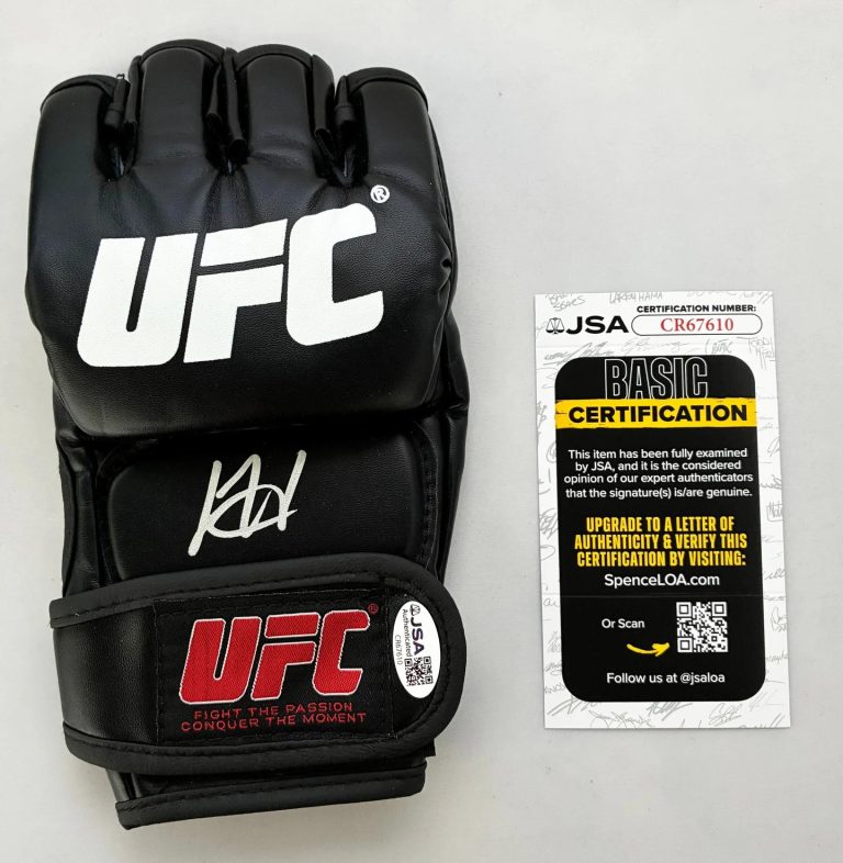 Josh Hokit Signed UFC Glove JSA 3 COA