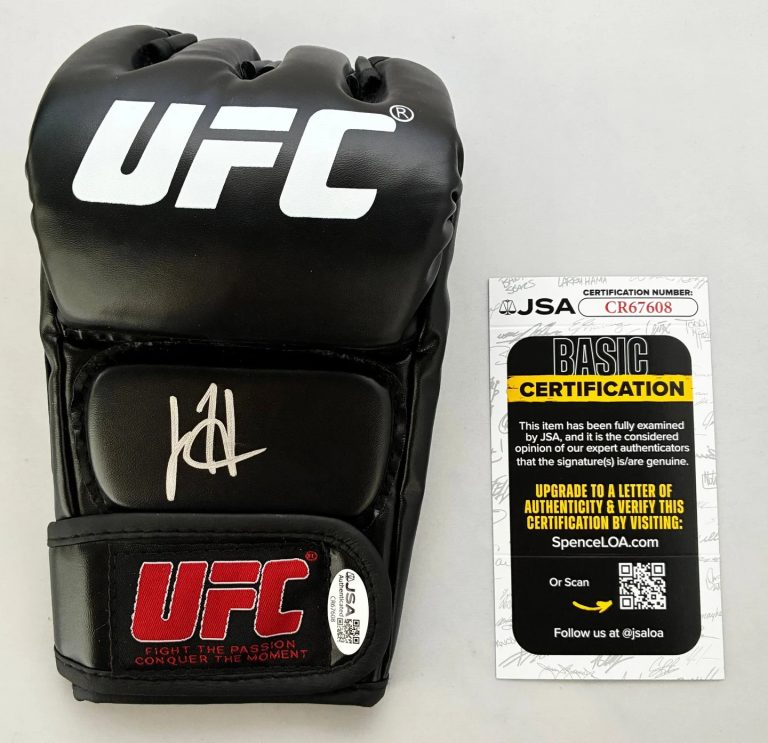 Josh Hokit Signed UFC Glove JSA 5 COA