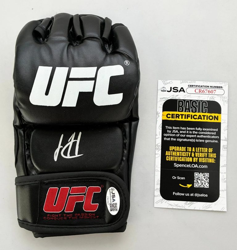 Josh Hokit Signed UFC Glove JSA 6 COA