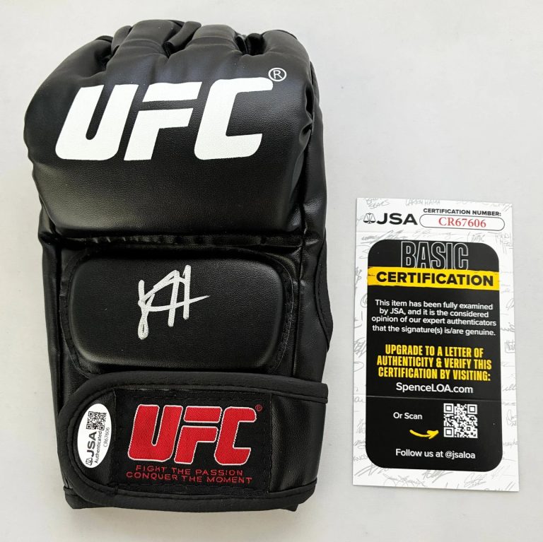 Josh Hokit Signed UFC Glove JSA 7 COA