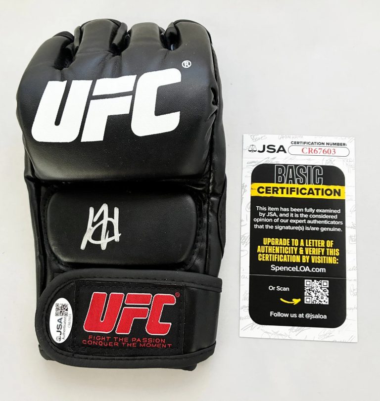 Josh Hokit Signed UFC Glove JSA 10 COA