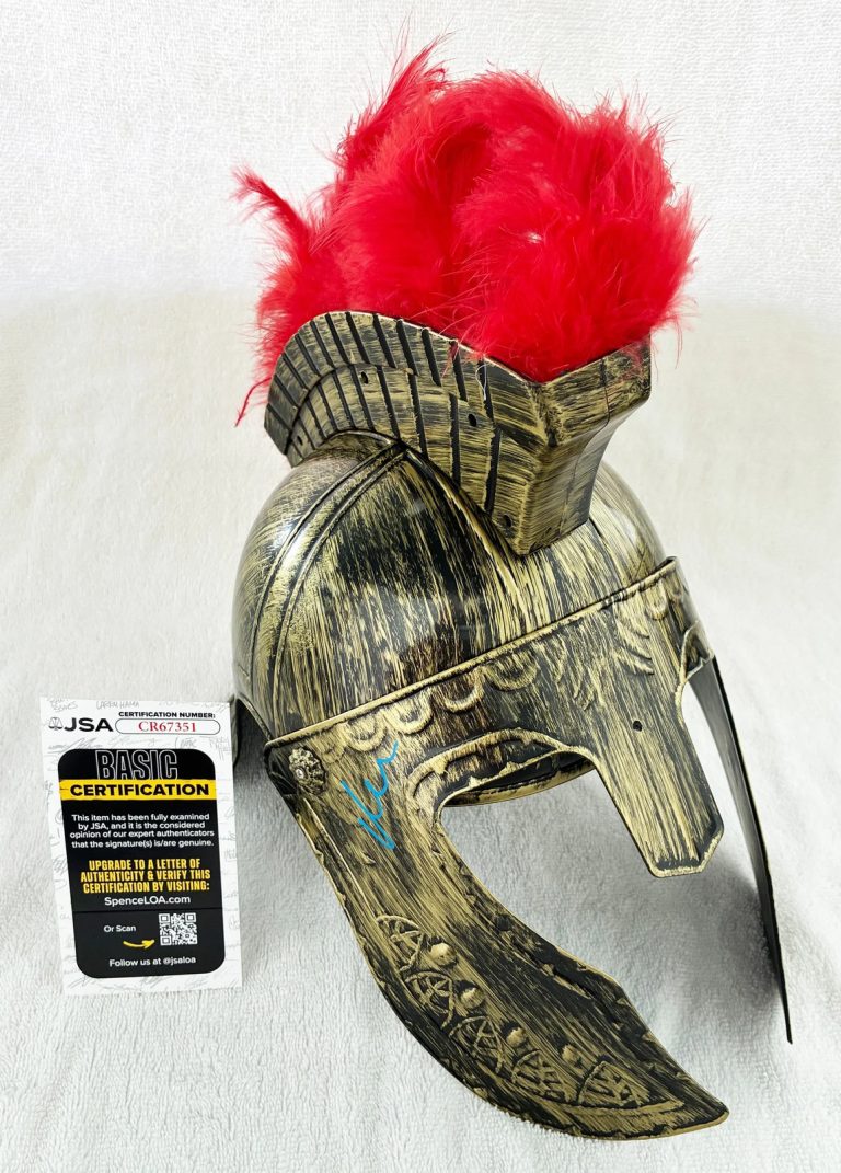 Matt Damon Signed Odysseus Helmet The Odyssey JSA 2 COA