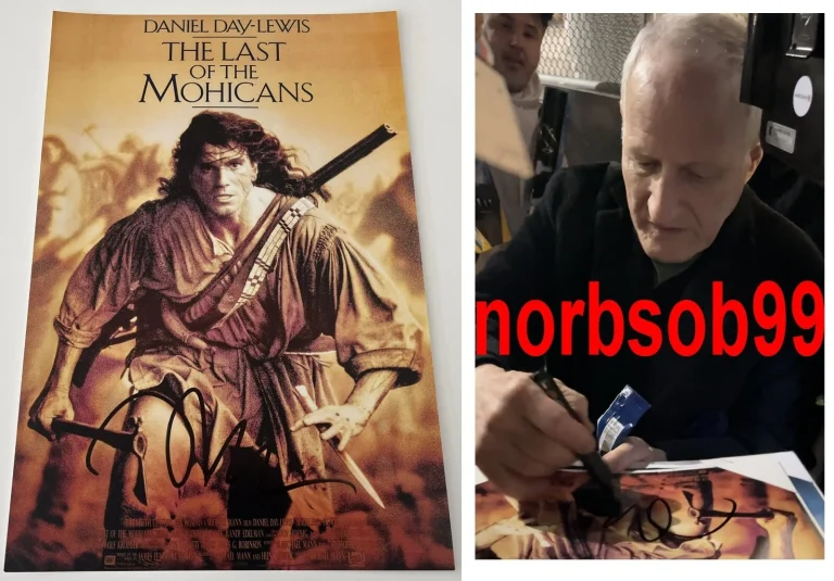 MICHAEL MANN SIGNED THE LAST OF THE MOHICANS 12x18 PHOTO EXACT PROOF BECKETT COA