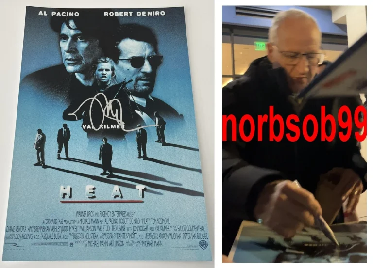MICHAEL MANN SIGNED AUTOGRAPH HEAT 12x18 PHOTO w/EXACT VIDEO PROOF & BECKETT COA