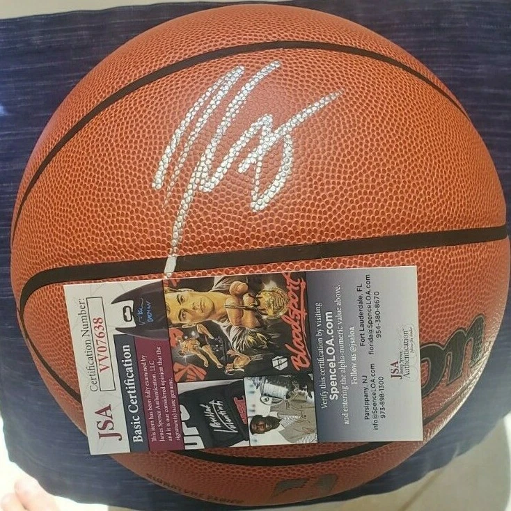 Jerami Grant Signed NBA Basketball w/ JSA COA Portland Trail Blazers Wilson