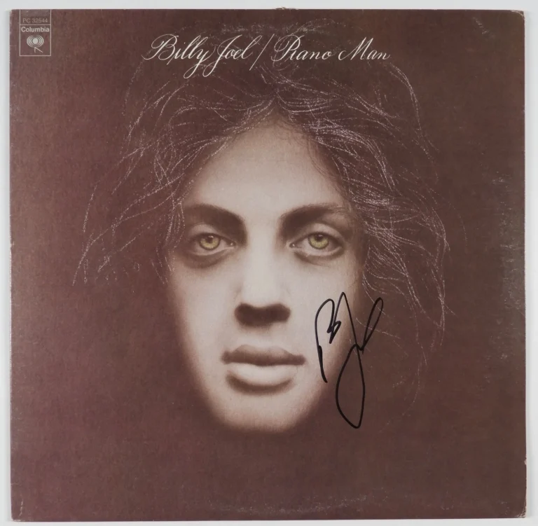 Billy Joel JSA Signed Autograph Album Vinyl Record Piano Man