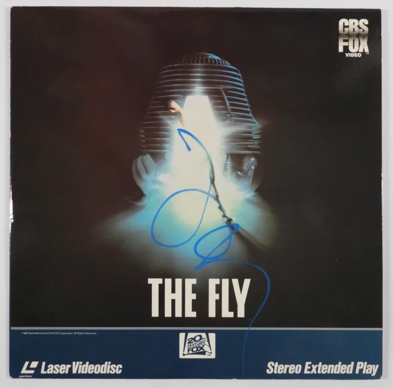 Jeff Goldblum JSA Autograph Signed Laserdisc The Fly