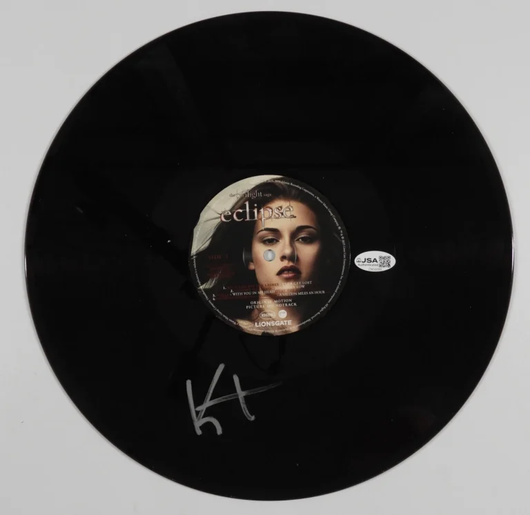 Kristen Stewart Signed JSA Autograph Record Vinyl Twilight Ecplipse