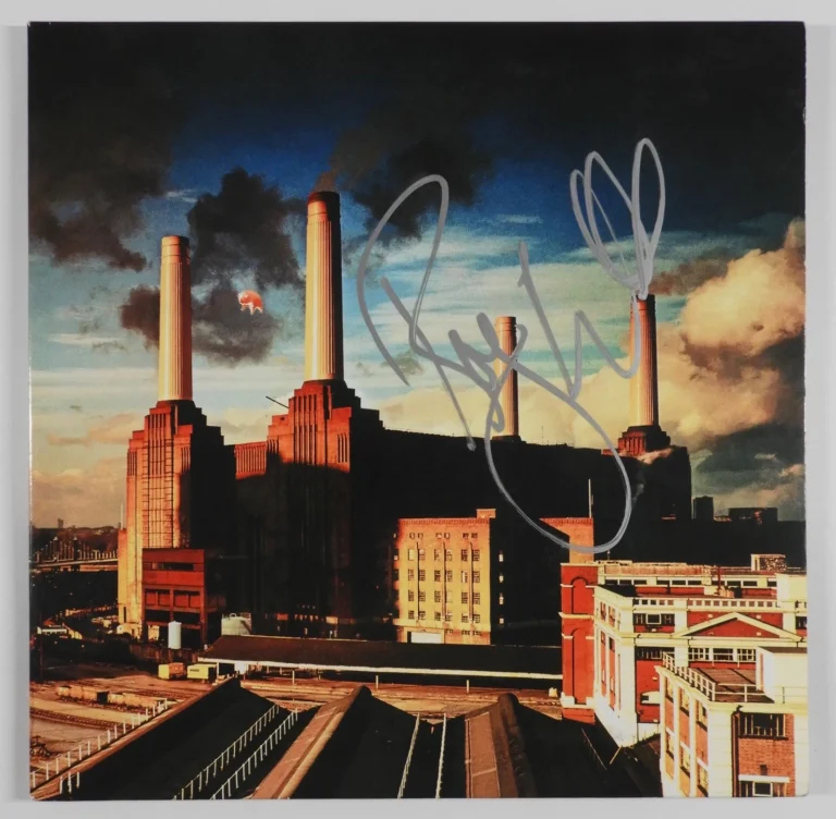 Pink Floyd Roger Waters Animals JSA Signed Autograph Record Vinyl