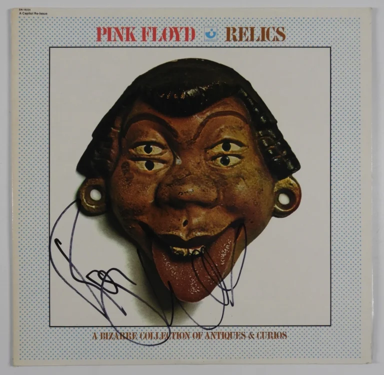 Pink Floyd Roger Waters Relics JSA Signed Autograph Record Vinyl