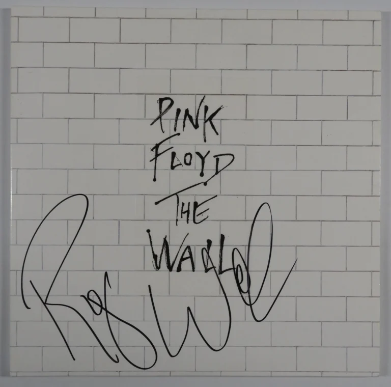 Pink Floyd Roger Waters The Wall JSA Signed Autograph Record Vinyl