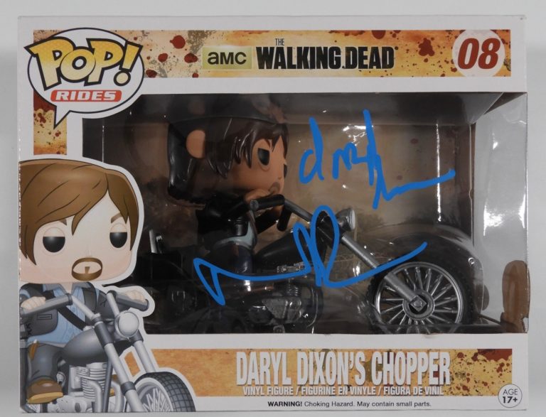Norman Reedus The Walking Dead JSA  Signed Autograph Funko Pop Rides 08