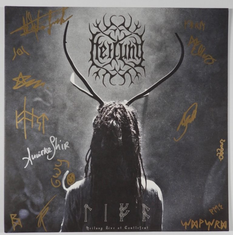 Heilung JSA Fully Signed Autograph Vinyl Record Album Lifa