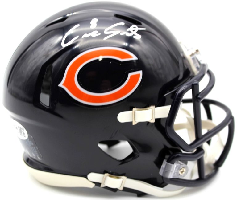 Cairo Santos Chicago Bears Signed Mini Football Helmet w/JSA COA CR86557