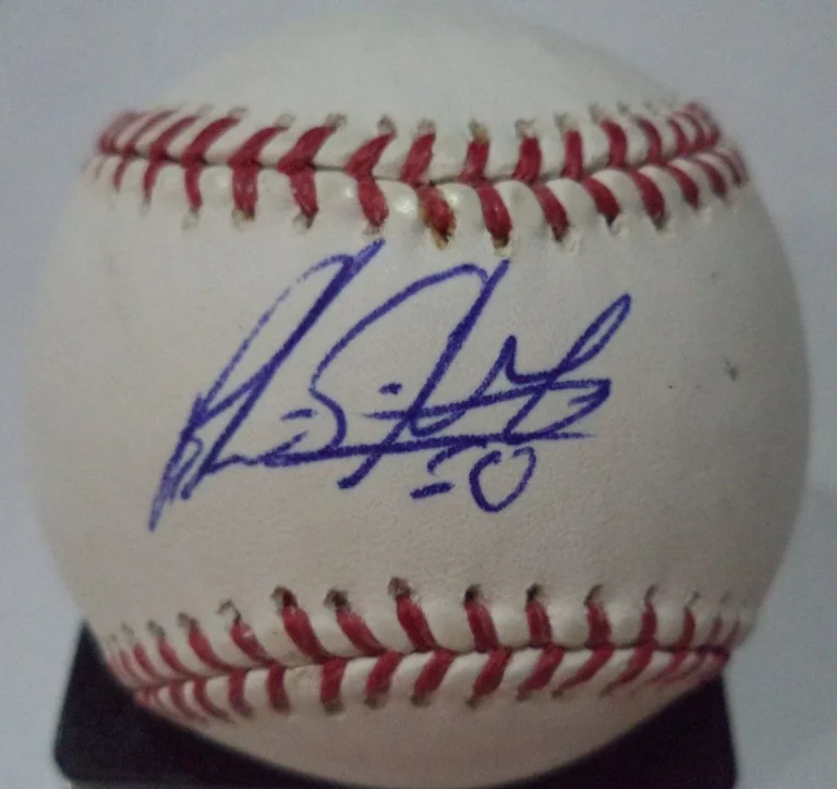 ROBINSON TEJADA MARINERS ROYALS SIGNED AUTOGRAPHED MAJOR LEAGUE BASEBALL W/COA