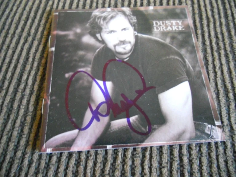 Dusty Drake Sexy Autographed Signed CD Book  Guaranteed