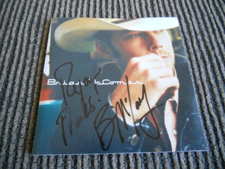 Brian McComas Sexy Autographed Signed CD Book Guaranteed