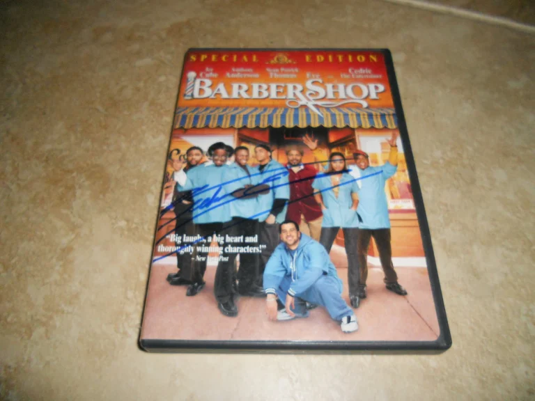Cedric The Entertainer Barbershop Signed Autographed DVD Cover Guaranteed