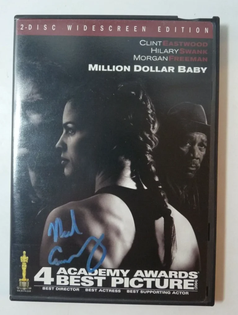 Ned Eisenberg Million Dollar Baby Signed DVD Cover