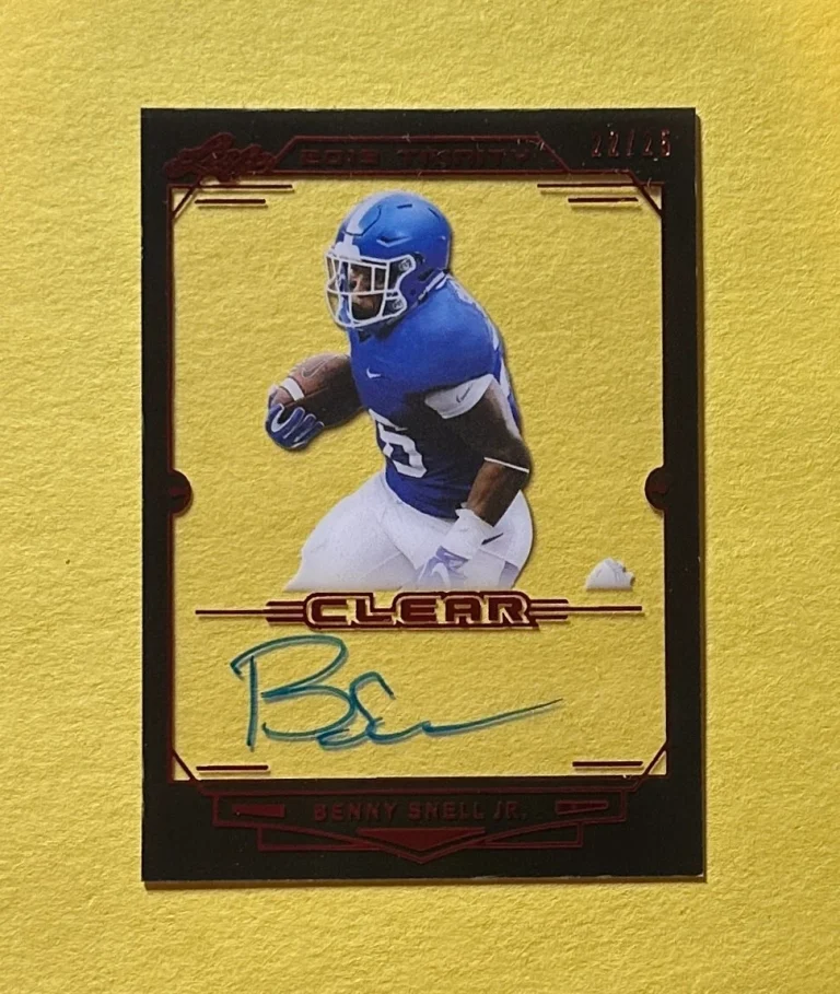 2021 LEAF TRINITY BENNY SNELL JR. CLEAR AUTO /25 #CA-BSJ
