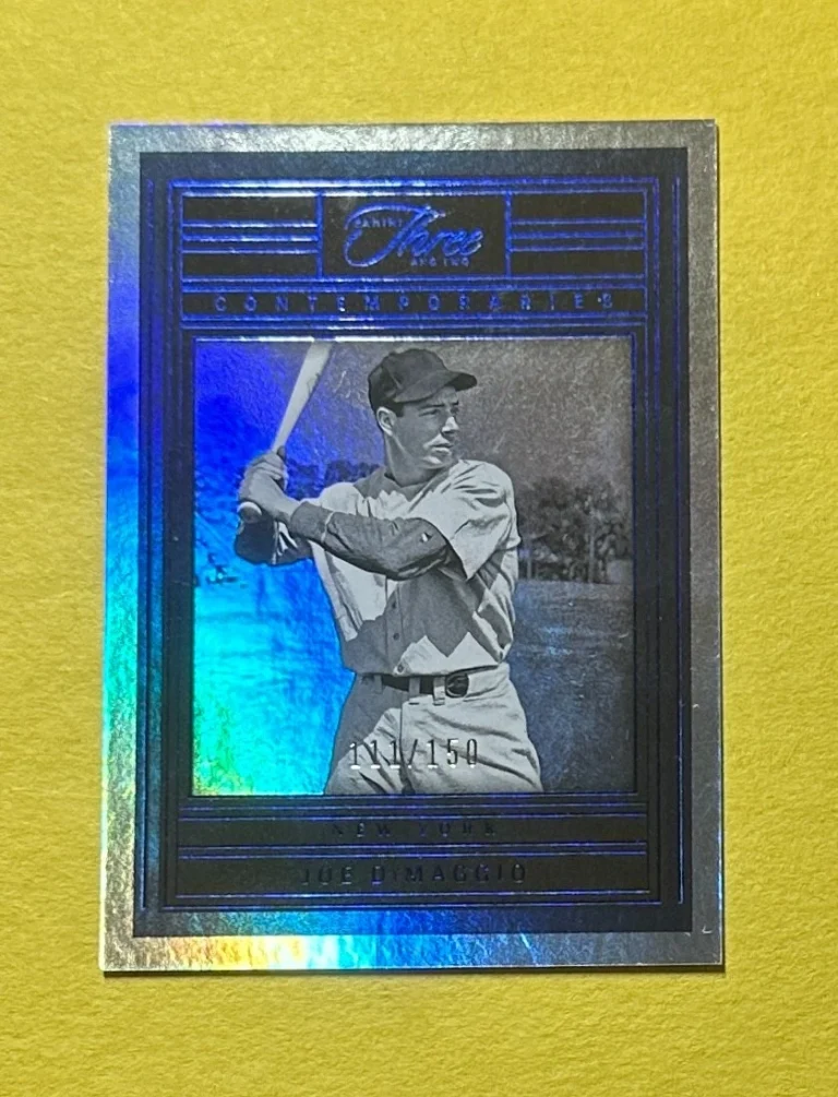 2023 PANINI THREE AND TWO JOE DIMAGGIO /150 #C-JD NEW YORK HOF